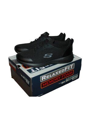 Skechers Women's Shoes Work Squad SR Black Size 11 Relaxed Fit NEW Open Box